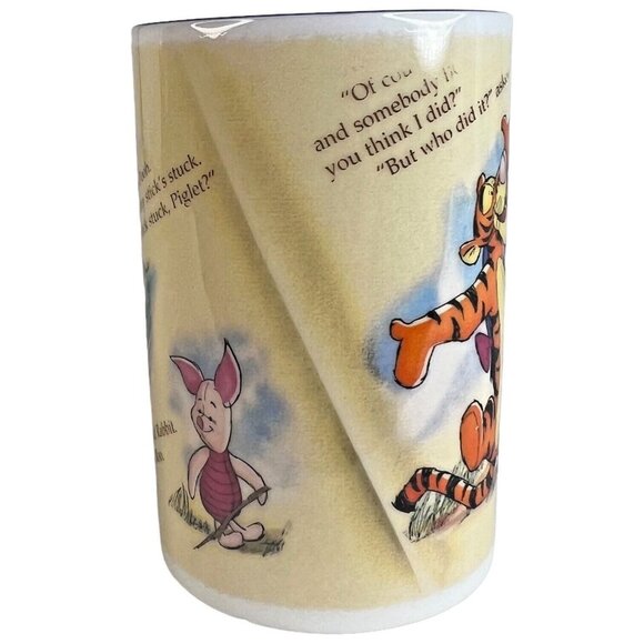 Storybook Winnie The Pooh Disney Mug Eeyore Tigger Fine Bone China Staffordshire - Picture 3 of 9